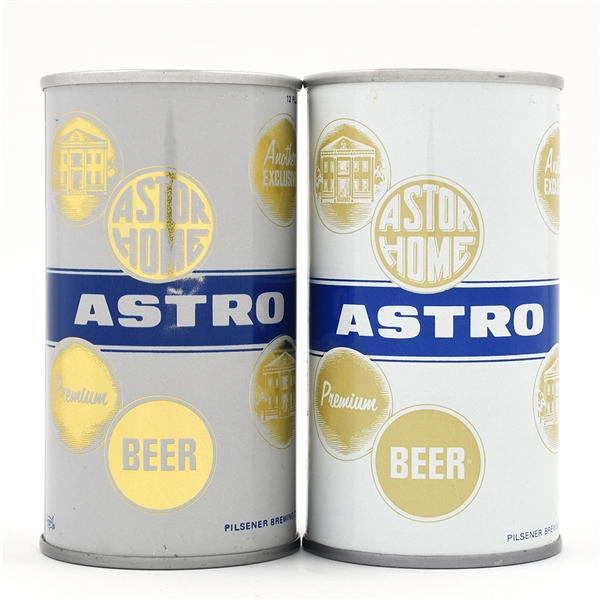Astro Beer Pull Tabs Lot of 2 Different