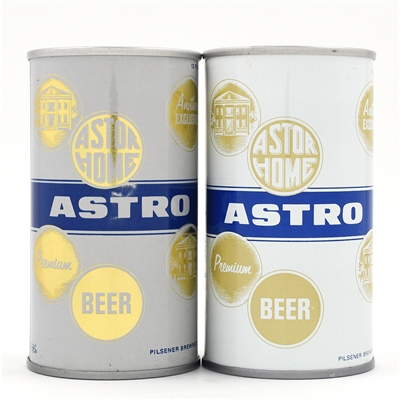 Astro Beer Pull Tabs Lot of 2 Different