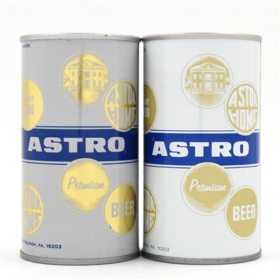 Astro Beer Pull Tabs Lot of 2 Different