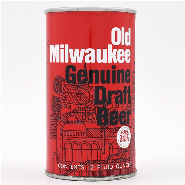 Old Milwaukee Draft Beer Test Pull Tab RED 237-40