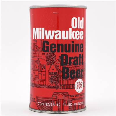 Old Milwaukee Draft Beer Test Pull Tab RED 237-40