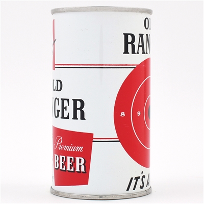 Old Ranger Beer Zip Top HORNELL 102-25 TOUGH