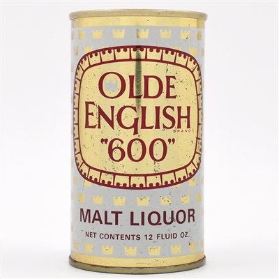 Olde English 600 Malt Liquor Pull Tab 103-3