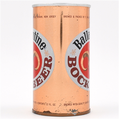 Ballantine Bock Pull Tab METALLIC COPPER 36-38 TOUGH LARGE GOAT
