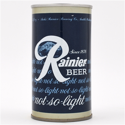 Rainier Not-So-Light Dark Beer Pull Tab 112-11