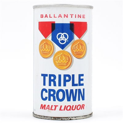 Ballantine Triple Crown Malt Liquor Pull Tab 37-2 TOUGH