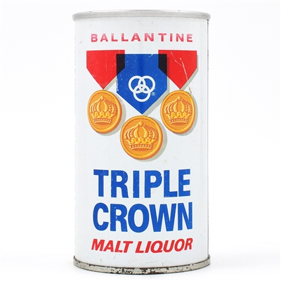 Ballantine Triple Crown Malt Liquor Pull Tab 37-2 TOUGH