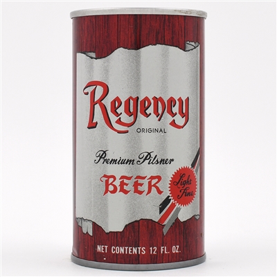 Regency Beer Pull Tab LIGHT FOLDS UNLISTED