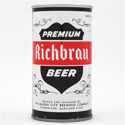 Richbrau Beer Pull Tab QUEEN CITY 116-2