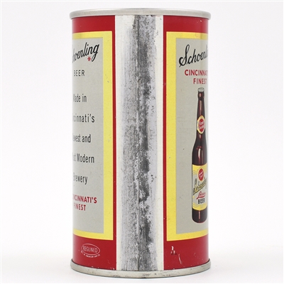 Schoenling Beer Zip Top 123-22 BEER IN BLACK RARE