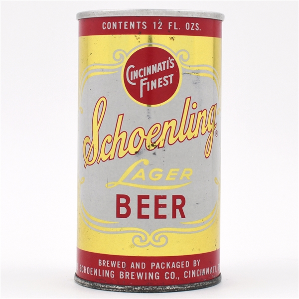 Schoenling Beer Zip Top ZIP TOP PROMO 123-23 TOUGH