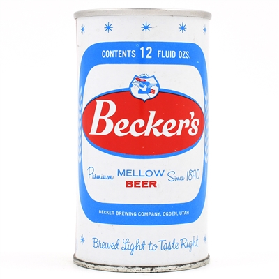 Beckers Beer Zip Top 38-32 TOUGH UTAH