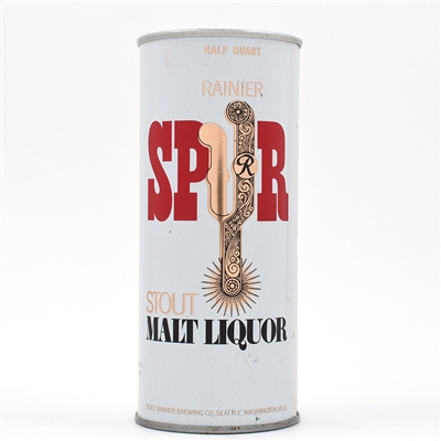 Spur Stout Malt Liquor 16 Ounce Pull Tab 167-30