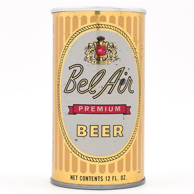 Bel Air Beer Zip Top 39-10 INTERESTING STORY