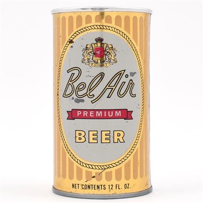 Bel Air Beer Zip Top 39-10 INTERESTING STORY