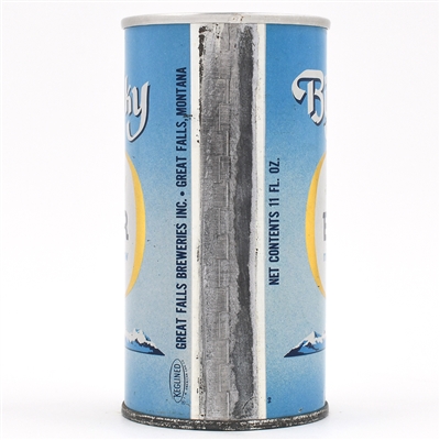 Big Sky Beer 11 Ounce Fan Tab 39-40 NO TEXT BOTTOM TOUGH