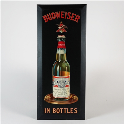 Budweiser In Bottles TOC Sign RARE
