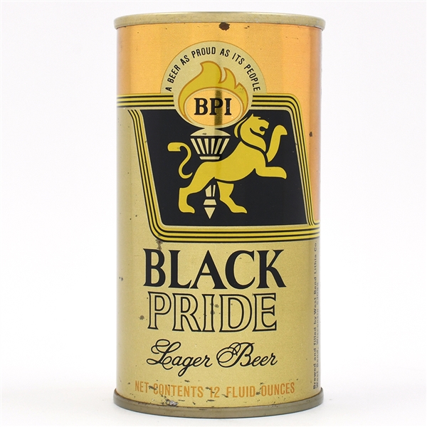 Black Pride Beer Pull Tab 43-2