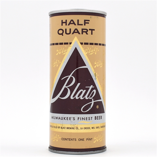 Blatz Beer 16 Ounce Pull Tab BLATZ DIV HEILEMAN LA CROSSE 141-17