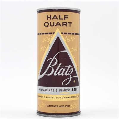 Blatz Beer 16 Ounce Pull Tab BLATZ DIV HEILEMAN LA CROSSE 141-17
