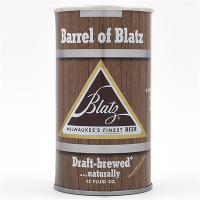 Blatz Draft Beer BARREL OF BLATZ Test Pull Tab 226-34 SCARCE