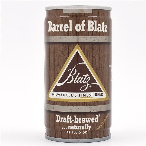 Blatz Draft Beer BARREL OF BLATZ Test Pull 226-33 SCARCE
