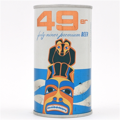 49er Beer Pull Tab 65-35 RARE