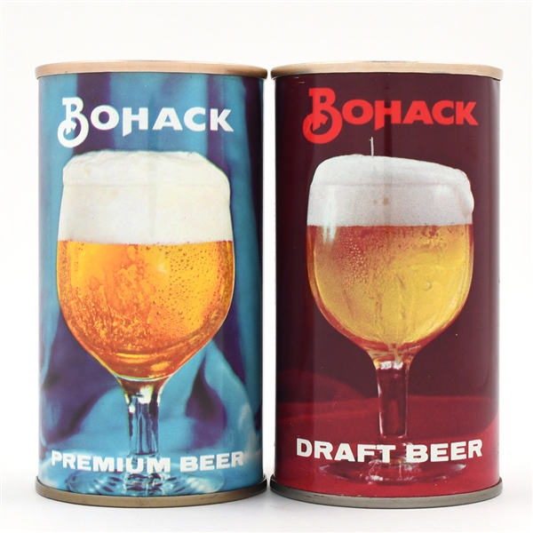 Bohack Beer and Draft Pull Tabs Lot of 2 Different TOUGHER AS TABS