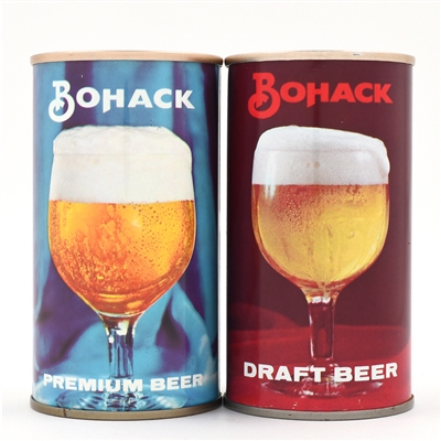 Bohack Beer and Draft Pull Tabs Lot of 2 Different TOUGHER AS TABS