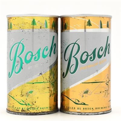 Bosch Beer Early Pull Tabs Lot of 2 Different SCARCE "BEER"