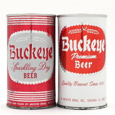 Buckeye Beer Pull Tabs Lot of 2 Different BOTH UNLISTED