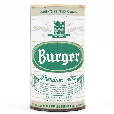 Burger Ale Zip Top TOUGH ENAMEL 50-22