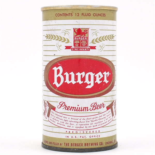 Burger Beer Zip Top ENAMEL 50-29