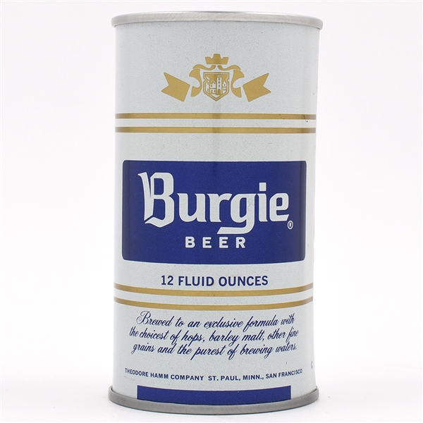 Burgie Beer Test Pull Tab SCARCE UNLISTED