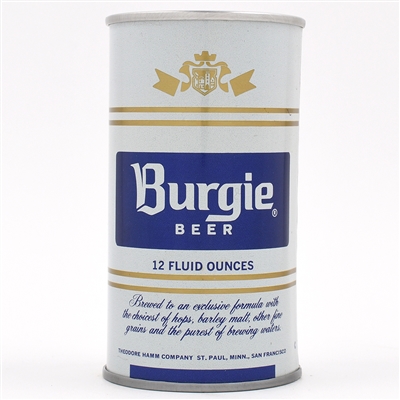 Burgie Beer Test Pull Tab SCARCE UNLISTED