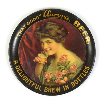 Aurora Beer Pre-Prohibition Tip Tray