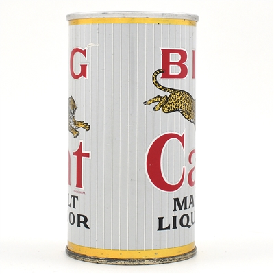 Big Cat Malt Liquor Zip Top PEORIA SHARP 39-30