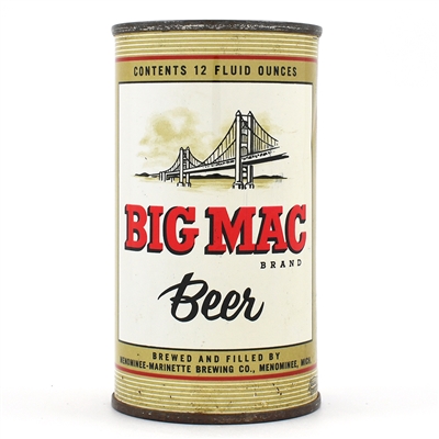 Big Mac Beer Flat Top 37-7