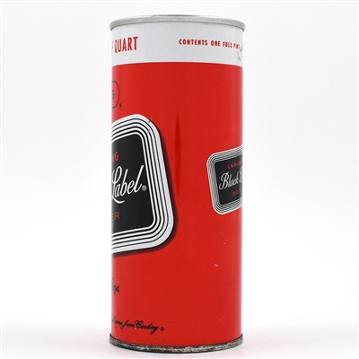 Black Label Beer 16 ounce ZIP Top NATICK 140-19 MINTY BO