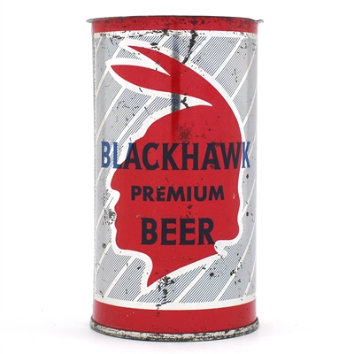 Blackhawk Beer Flat Top NEVER LIDDED BUFFALO 38-34