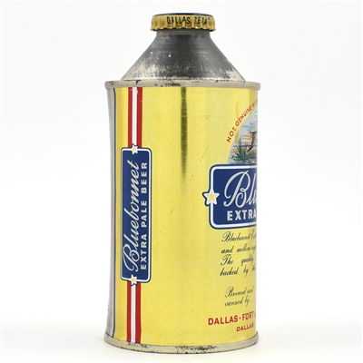 Bluebonnet Beer Cone Top NON-IRTP 153-32 MINTY