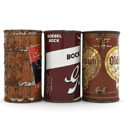 Bock Flat Tops Lot of 5 Graphic and RARE LABELS