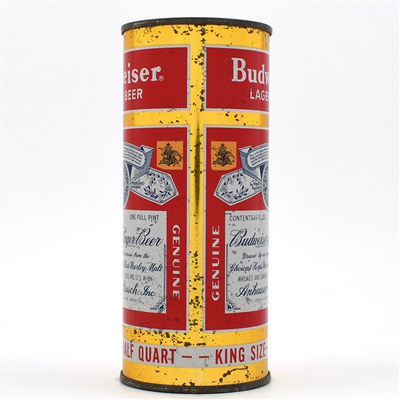 Budweiser Beer 16 ounce Flat Top ST LOUIS 3 CITIES 226-23 VANITY LID