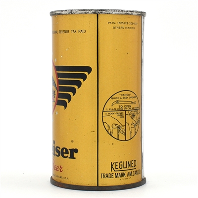Budweiser Beer Instructional Flat Top SEMI METALLIC 43-35 USBCOI 148
