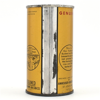 Budweiser Beer Instructional Flat Top SEMI METALLIC 43-35 USBCOI 148