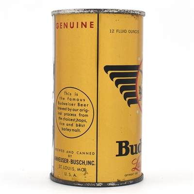 Budweiser Beer Instructional Flat Top SEMI METALLIC 43-35 USBCOI 148
