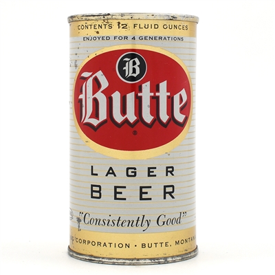 Butte Beer Flat Top ENAMEL GOLD 47-31 VANITY LID