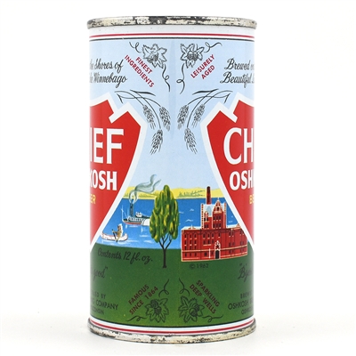 Chief Oshkosh Beer Flat Top 49-27 MINTY