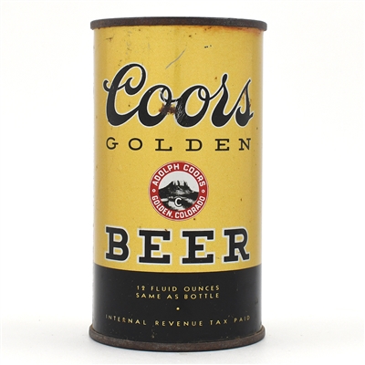 Coors Beer Flat Top WATERFALL 51-17