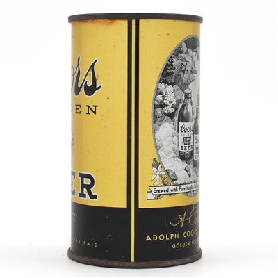 Coors Beer Flat Top WATERFALL 51-17